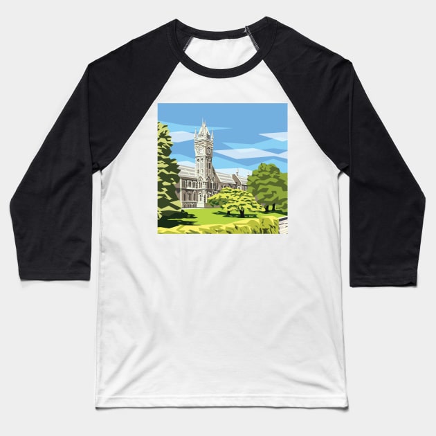 University of Otago, clock tower Baseball T-Shirt by irajane